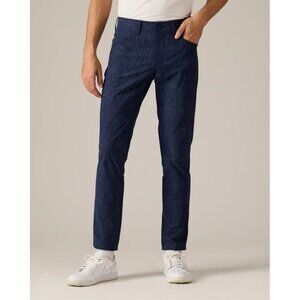 Rhone‎ NWT Commuter Five Pocket Pant in Texture Print Blue Size W40/30L